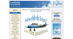 Desktop Screenshot of lesailesjoviniennes.fr