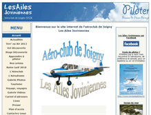 Tablet Screenshot of lesailesjoviniennes.fr